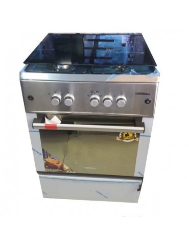 CUISINIÈRE TECHNOLUX 4 FEUX 60X60 INOX